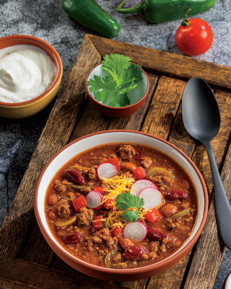 5-Ingredient Slow Cooker Beer Chili