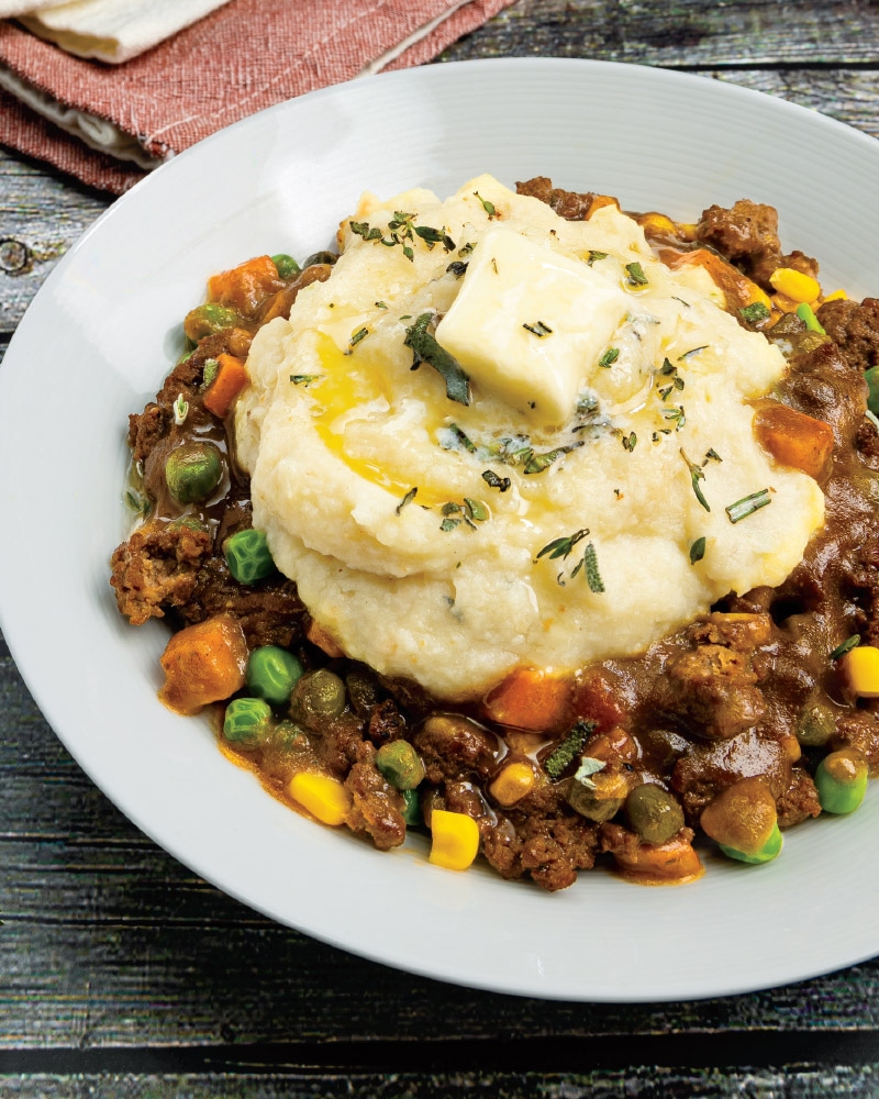 Lighter Slow Cooker Shepherd’s Pie