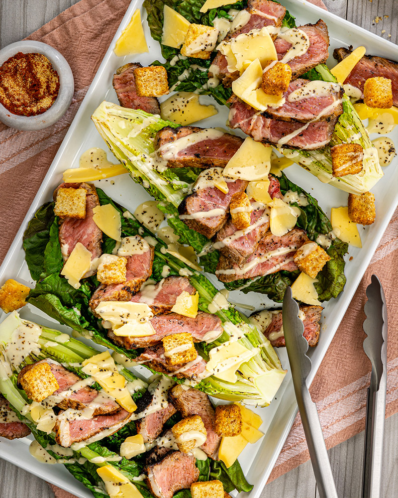 Smoky Steak Caesar Salad