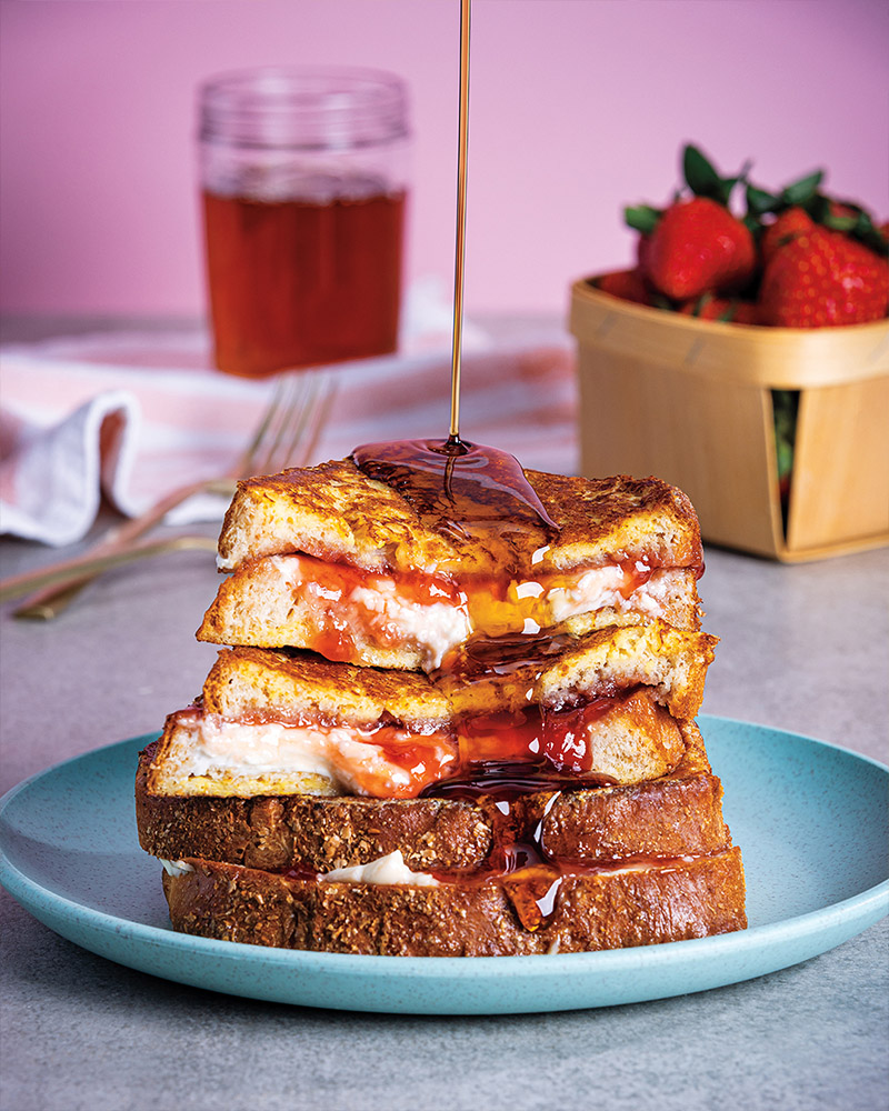 Strawberry French Toast Sandwiches