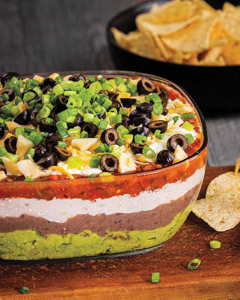 Superb Seven Layer Dip