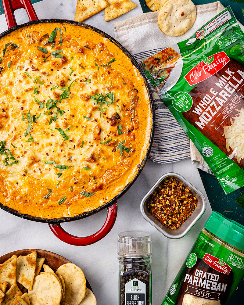 Veggie Supreme Pizza Dip
