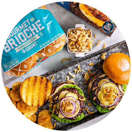 BBQ-Cheese Curd Burger