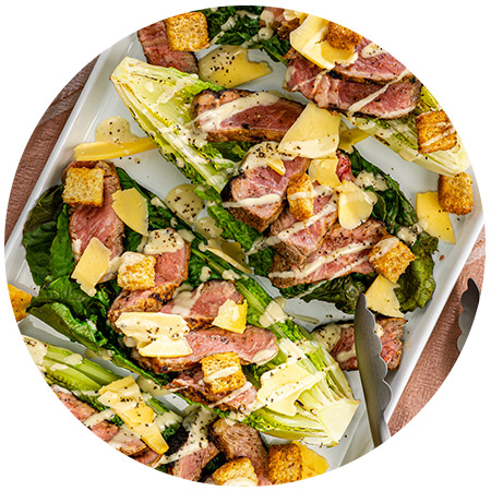 Smoky Steak Caesar Salad 